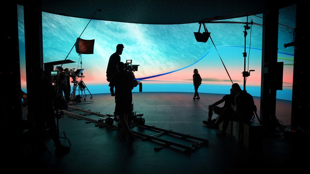 Volume wall virtual production stage 3